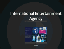 Tablet Screenshot of entertainmentagency.org